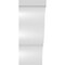 Ekena Millwork 5 1/2-in. W x 6-in. D x 14-in. H Funston Architectural Grade PVC Knee Brace BRCP055X06X14FST - alternate 6